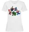Жіноча футболка Lego Marvel Білий фото