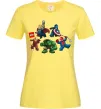 Жіноча футболка Lego Marvel Лимонний фото