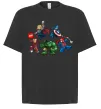 Футболка Оверсайз Lego Marvel Черный фото