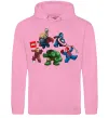 Чоловіча толстовка (худі) Lego Marvel Рожевий фото
