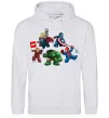 Женская толстовка (худи) Lego Marvel Серый меланж фото