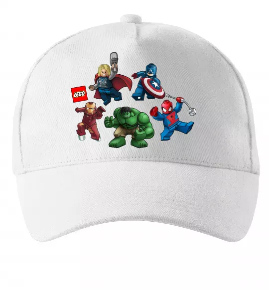 Кепка Lego Marvel Белый фото