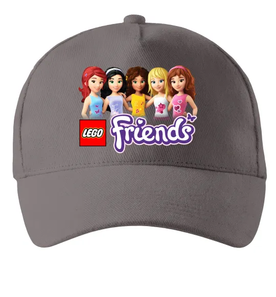 Кепка Lego friends Серый фото