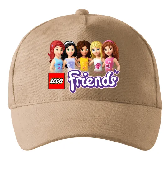 Кепка Lego friends Песочный фото