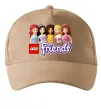 Кепка Lego friends Песочный фото