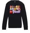 Дитячий світшот Lego friends Чорний фото