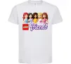 Дитяча футболка Lego friends Білий фото