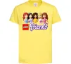 Дитяча футболка Lego friends Лимонний фото
