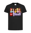 Детская футболка Lego friends Черный фото