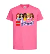 Детская футболка Lego friends Ярко-розовый фото