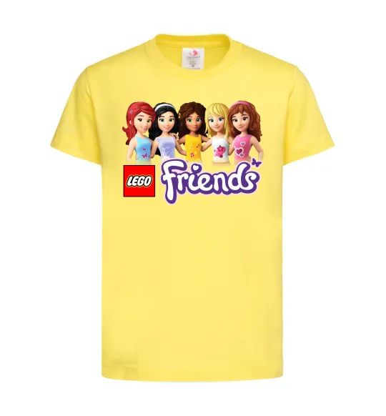 Детская футболка Lego friends Лимонный фото