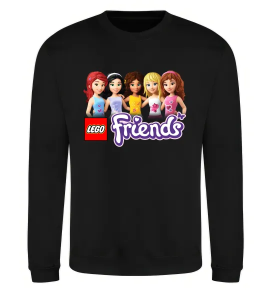 Свитшот Lego friends Черный фото