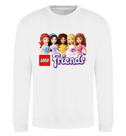 Свитшот Lego friends Белый фото