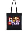 Эко-сумка Lego friends Черный фото