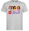 Мужская футболка Lego friends Серый фото
