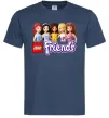Мужская футболка Lego friends Темно-синий фото