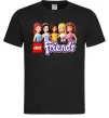 Мужская футболка Lego friends Черный фото