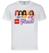 Мужская футболка Lego friends Белый фото