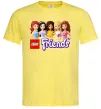 Мужская футболка Lego friends Лимонный фото