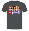 Мужская футболка Lego friends Графит фото