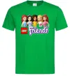 Мужская футболка Lego friends Зеленый фото