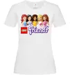 Жіноча футболка Lego friends Білий фото