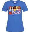 Жіноча футболка Lego friends Яскраво-синій фото