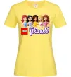 Жіноча футболка Lego friends Лимонний фото