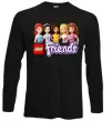 Лонгслив Lego friends Черный фото