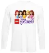 Лонгслив Lego friends Белый фото