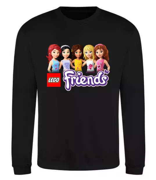 Свитшот Lego friends Черный фото