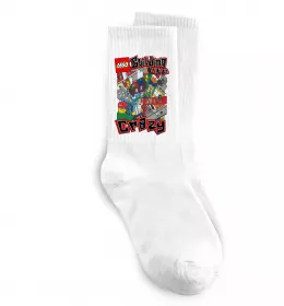 Носки Building like crazy Белый фото