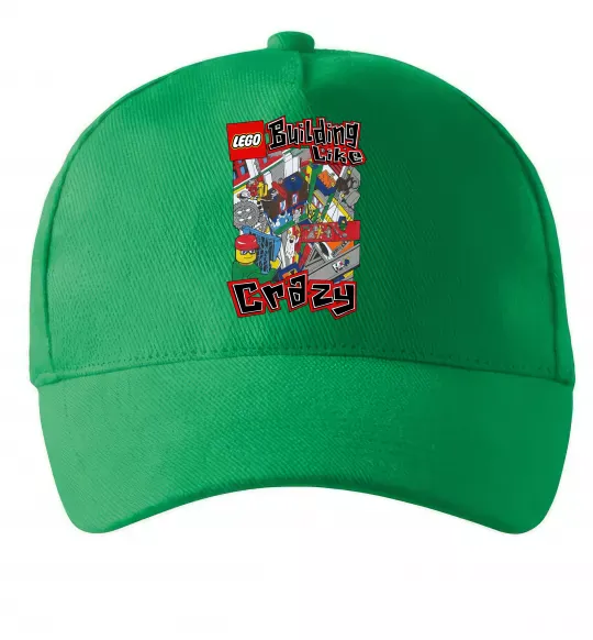 Кепка Building like crazy Зелений фото