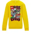 Детский Свитшот Building like crazy Солнечно желтый фото