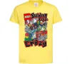Дитяча футболка Building like crazy Лимонний фото