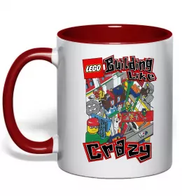 Чашка с цветной ручкой