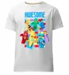 Мужская премиум футболка Lego Awesome Белый фото