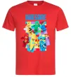 Чоловіча футболка Lego Awesome Червоний фото