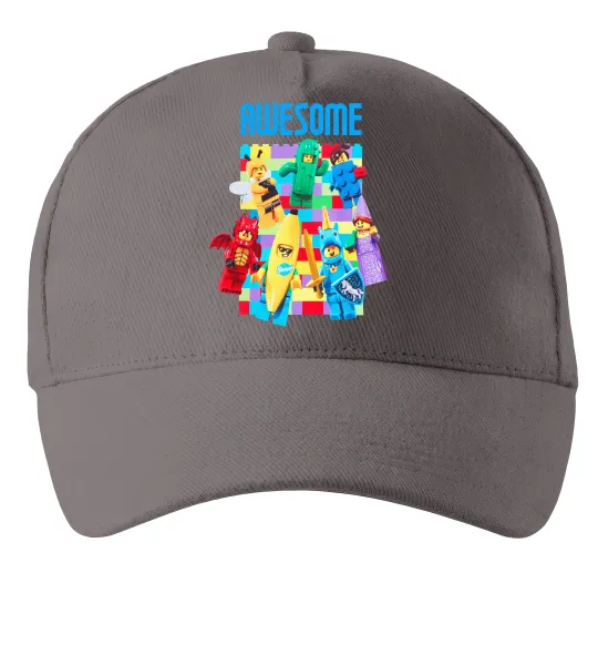 Кепка Lego Awesome Серый фото