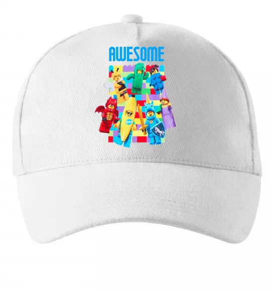 Кепка Lego Awesome Білий фото