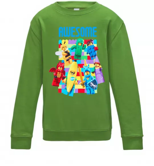 Дитячий світшот Lego Awesome Лаймовий фото
