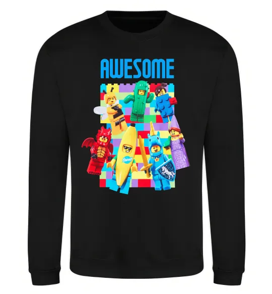 Свитшот Lego Awesome Черный фото