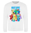 Свитшот Lego Awesome Белый фото