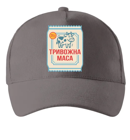 Кепка Тривожна маса Серый фото