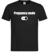 Чоловіча футболка Pregnancy mode on Чорний фото