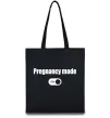 Еко-сумка Pregnancy mode on Чорний фото