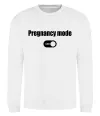 Свитшот Pregnancy mode on Белый фото