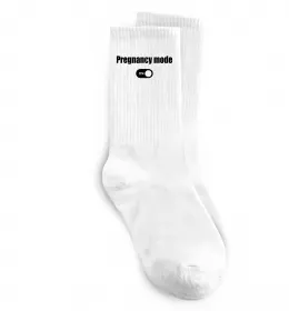 Носки Pregnancy mode on Белый фото