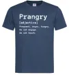 Мужская футболка Prangry Темно-синий фото