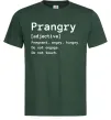 Мужская футболка Prangry Темно-зеленый фото